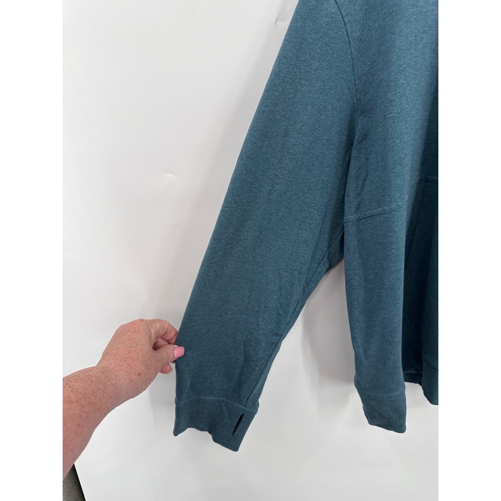 Pact Organix Cotton Pullover Womens 2XL 1/4 zip Gorpcore Natural Sustainable - Picture 9 of 10